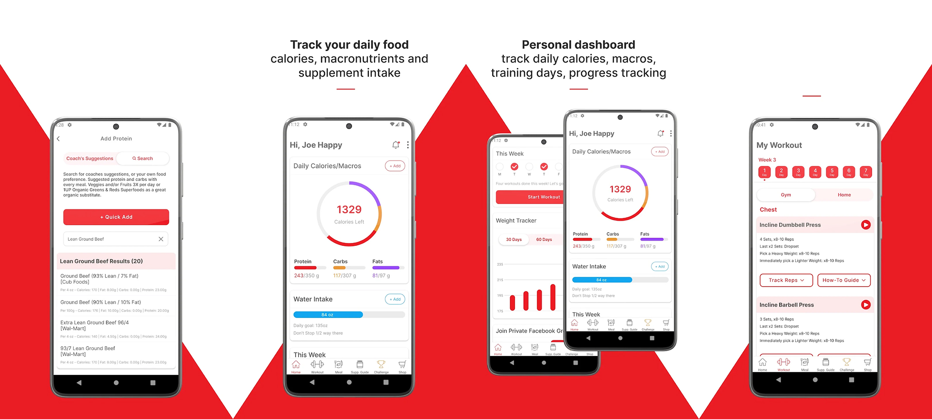 1Up Fitness Mobile App